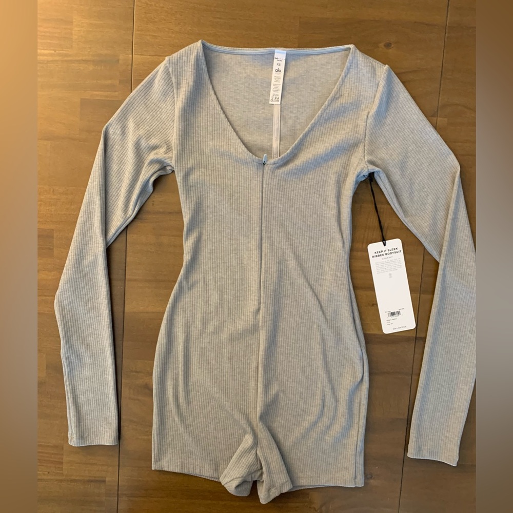 Alo Keep it Sleek Ribbed Bodysuit